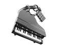 Produktbild: METALMORPHOSE – Schlüsselanhänger Piano – Schlüsselanhänger Musikinstrument – originelles Geschenk für Damen und Herren, mehrfarbig, one size