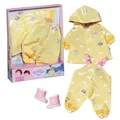 Produktbild: BABY born Deluxe Regen 43cm, Regen-Oufit mit Regenmantel, Regenhose und Gummistiefeln für 43 cm Puppen, 836460 Zapf Creation