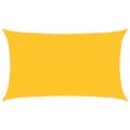 Produktbild: vidaXL Sonnensegel, UV Schutz Sonnenschutz für Terrasse Balkon Garten, Windschutz Wetterschutz Rechteckig, Sonnendach, 160g/m² Gelb 5x8m HDPE
