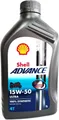 Produktbild: Öl Shell Advance 4t Ultra 15w50 (Sn / ma2) 1l Ce U