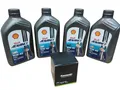 Produktbild: Wartungsset Kawasaki 4 Liter Shell Advance 10w40 + Original Kawasaki Filter