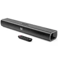 Produktbild: MAJORITY Naga 60 Soundbar für TV Geräte | TV Soundbar mit Integriertem Subwoofer | Bluetooth Sound Bar HDMI ARC | 120W Lautsprecher für Fernseher | 2.1 Soundsystem mit EQ | Wandmontierbar Sound Bar