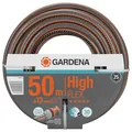 Produktbild: Gardena Comfort HighFLEX Schlauch 13 mm (1/2 Zoll), 50 m: Gartenschlauch mit Power-Grip-Profil, 30 bar Berstdruck, formstabil, UV-beständig, verpackt (18069-20), Grau/Orange