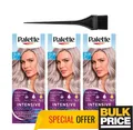 Produktbild: Palette Schwarzkopf Intensive Color Creme 10-19 Cool Ash Blonde 3er Pack Bulk...
