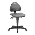 Produktbild: bimos Arbeitsstuhl Isitec mit Rollen und PU-Schaum schwarz Sitzhöhe 430-600 mm