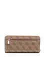 Produktbild: GUESS Brenton SLG Large Zip Around Wallet L Latte Logo
