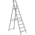 Produktbild: Euroline 22577 Stufenstehleiter mit Sicherheitsbrücke 8 Stufen