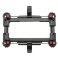 Produktbild: KLICKfix UniKlip 2 Schnellbefestigung - Schwarz/Rot, 9-16cm (0212UN)