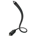 Produktbild: Inakustik 00312115 Toslink Digital-Audio Anschlusskabel [1x Toslink-Stecker (ODT) - 1x Toslink-Stecker (ODT)] 1.50 m Schwarz