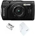 Produktbild: OM SYSTEM TG-7 schwarz Special Edition Kit Outdoor-Kamera