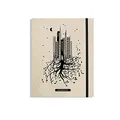 Produktbild: Matabooks, nachhaltige und vegane Notizbücher A5 aus Graspapier, Swiss Brochure, 144 blanko Seiten, Natur, Handmade, Made in Germany (Luna)