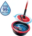 Produktbild: Vileda Wischmopp Vileda Spin & Clean Wischmopp, Schwenkbarer Kopf & Klappbarer Kopf.