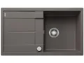 Produktbild: BLANCO METRA 5 S | Granitspüle aus SILGRANIT vulkangrau | Einbauart: Einbau von Oben | reversibel | für 50 cm breite Unterschränke | Großes Becken | Reinigungsfreundliche Öberfläche