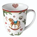 Produktbild: Tasse, Porzellantasse ROCKING HORSE | Schaukelpferd 0,4l Ambiente, Weihnachten