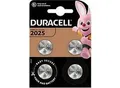 Produktbild: Duracell Knopfzelle Speciality CR2025 CR2025 165 mAh Lithium-Mangandioxid (Li-MnO2) 3 V 4 4 Stück