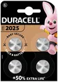 Produktbild: Duracell Knopfzelle CR 2025 3V 4 St. 165 mAh Lithium Elektro 2025