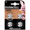Produktbild: kQ Duracell Knopfzelle Lithium CR2025 DL2025 3V Batterien 4er Blister