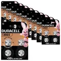 Produktbild: 10x Duracell CR 2025 DL 2025 CR2025 Lithium Knopfzelle 3V Batterien 4er Blister