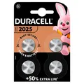 Produktbild: 4 DURACELL Knopfzellen CR 2025 3,0 V