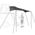 Produktbild: qeedo Freedom Tarp (2,5 x 4 m) Vordach, Sonnensegel für qeedo Freedom Dachzelte
