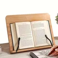 Produktbild: Bambus Buchständer 20x28cm Leseständer höhenverstellbar Kochbuchhalter