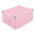 Produktbild: Idena Aufbewahrungsbox mit Deckel 36 x 28,2 x 17 cm pink