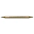 Produktbild: Rayher Hobby 7869306 Kalligraphie-Stift Metallic, gold, mit 2 Spitzen, Strichstärken 2 und 3, 5 mm, 1 Stück (1er Pack)