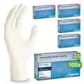 Produktbild: ARNOMED CLASSIC NITRIL WHITE Nitrilhandschuhe weiß puderfrei, VE 100 Stück M