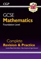 Produktbild: GCSE Maths Complete Revision & Practice: Foundation inc Online Ed, Videos & Quizzes (CGP GCSE Maths)