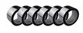 Produktbild: varivendo Aluminium Klebeband Polypropylen 50mm x 50m 6er Set Isolierung