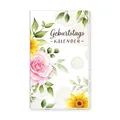 Produktbild: Trötsch Taschenkalender Geburtstagskalender Blumen | Trötsch Verlag GmbH & Co.KG