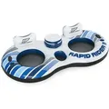 Produktbild: Bestway Doppel-aufblasrad Mit Griffen Rapid Rider 251x132 Cm Strand Und Pool 43113