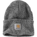 Produktbild: Carhartt Wintermütze Knit Cuffed Beanie, schwarz / weiß, Strickmütze, Unisex, Universalgröße