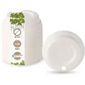 Produktbild: BIOZOYG 1000 Stück Einwegdeckel Ø 80mm kompostierbare Kaffeedeckel Pappdeckel für Kaffee To Go, Becherdeckel, weiß, biologisch abbaubar