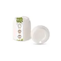 Produktbild: BIOZOYG Papp-Deckel 1000 Stück mit Trinköffnung I Coffee-to-go Deckel Ø 80 mm weiß I Für Kaffee-To-Go Pappbecher I Biologisch abbaubar & kompostierbar I Kaffeebecher Deckel mit Trinkloch