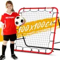 Produktbild: Fußball-Rebounder Rückprallnetz Kick-Back 100 x 100 cm | Fußball-Trainingsges...