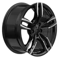 Produktbild: 1x WHEELWORLD-2DRV WH29 schwarz hochglanzpoliert 8.5Jx19 5x120 ET35