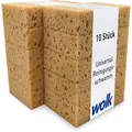 Produktbild: Wolk Autoschwamm Reinigungsschwamm 1000159 , aus Schaumstoff, Waschschwamm, 17 x 12 cm, zur Fahrzeugreinigung, 10 Stück