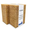 Produktbild: Universal Reinigungsschwamm - 10 Stück - 17,0 x 12,5 x 5,0 cm - Autoschwamm, Tafelschwamm, Schwamm - wolk