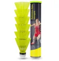 Produktbild: Sportyfits® Federball 6x Federbälle gelb Badmintonbälle für Training & Wettkampf Badminton (6-St., 6x Federbälle)
