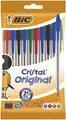 Produktbild: BIC Cristal Original AST Pouch Kugelschreiber 10 Farben