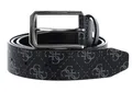 Produktbild: GUESS Vezzola Adjustable And Reventible Belt W100 Dark Black - kürzbar