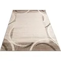 Produktbild: Paco Home Kurzflorteppich, Braun, Textil, Rechteckig, 80x150 cm, strapazierfähig, für Fußbodenheizung geeignet, Teppiche & Böden, Teppiche
