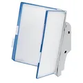 Produktbild: tarifold Wand-Sichttafelsystem Office 714301 DIN A4 blau mit 10 St. Sichttafeln