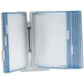 Produktbild: Tarifold 714301 Office-Wandanzeigegerät mit 5 aufsteckbaren Indexzungen und 10 Taschen A4 Blau