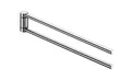 Produktbild: KEUCO PLAN Handtuchhalter, 300 mm, 2-armig, schwenkbar, 14919010000, Farbe: