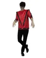 Produktbild: Funidelia Offizielle Michael Jackson Thriller Jacke für Herren, Größe M - L. Kostümzubehör für Erwachsene für Partys, Karneval und Halloween