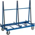 Produktbild: Rollcart Plattenwagen 11-1279, Gummireifen, zweiseitige Anlage, 2080 x 270mm, Tragkraft 1200kg