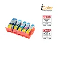 Produktbild: iColor ColorPack CANON (ersetzt PGI-520BK/CLI-521BK/C/M/Y), mit Chip