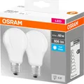 Produktbild: 2er Pack Osram LED Lampe BASE Classic A 8.5W neutralweiss E27 4058075152670 wie 60W
